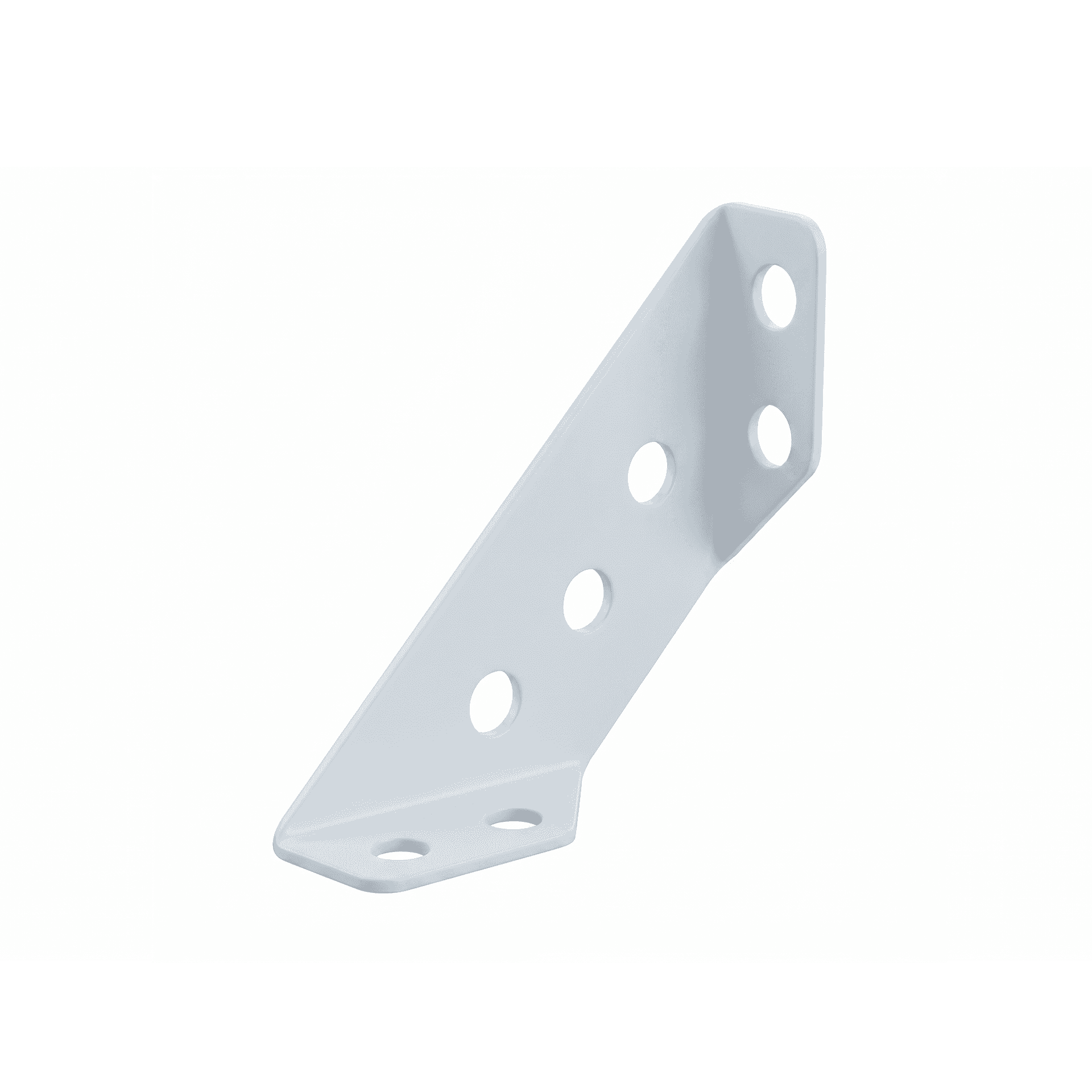 Suporte Cantoneira Triangular Branco Max2565-a