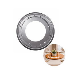 Rodízio Para Prato Giratório Redondo 303 Mm Em Aço Zincado Para Mesa Tampo Mk