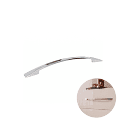 Puxador Arco Sonico Il2092 Furação 256mm Cromado Italy