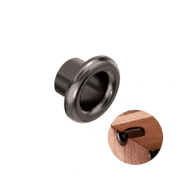 Bucha Para Suporte Prateleira Rt Preto