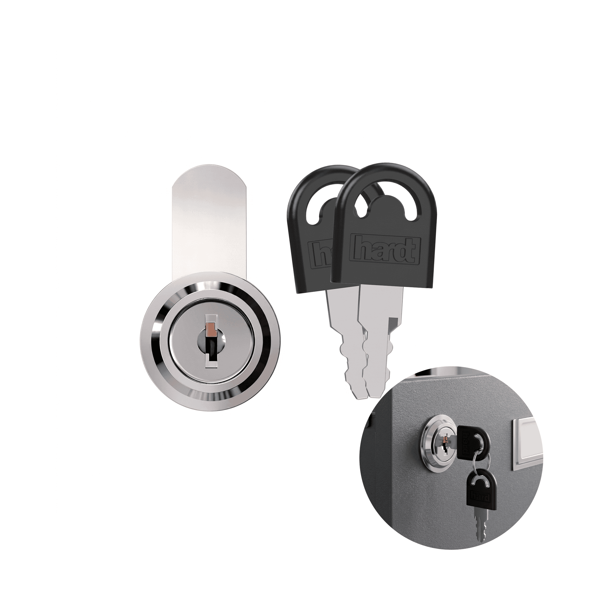 Fechadura Para Arquivo Com Lingueta Reta 39mm