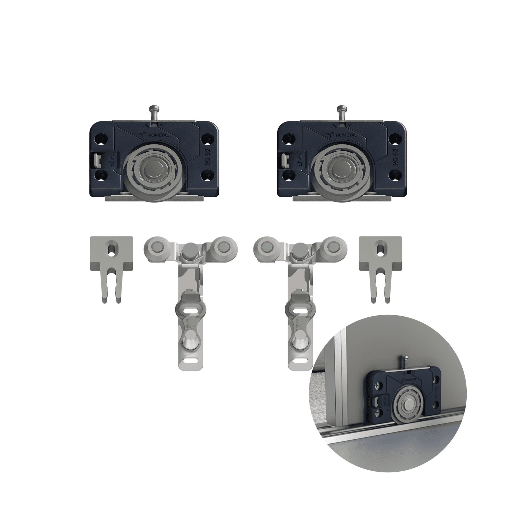 Kit Ro 62 Rometal Com Guia Mola 4025 Origem