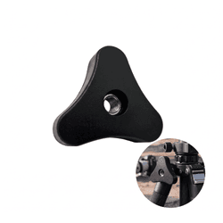 Manipulo 43mm Porca 1/4 Preto Resistente