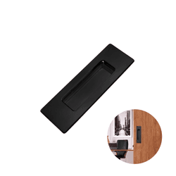 Concha Plus Com Parafusos 15cm Zamac Aco Na Cor Preto