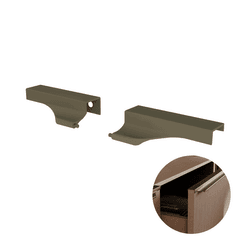 Ponteira Puxador Facetato Safira Champanhe 1001 20 Mm Pe409