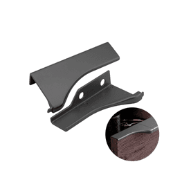 Ponteira Puxador Facetato Titânio 15 Mm Pe183