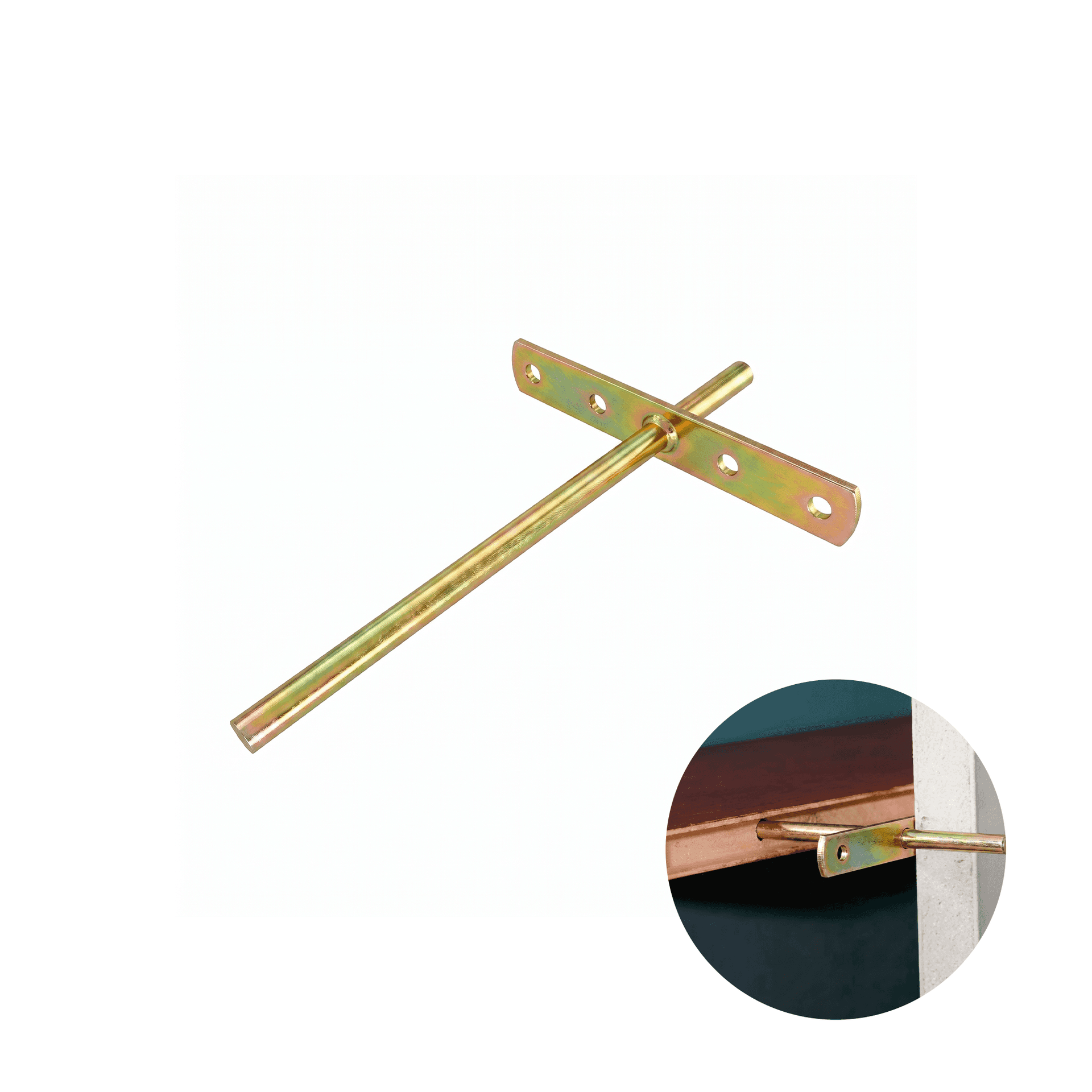 Suporte Prateleira Interno Bicromatizada Ø10 X 200mm